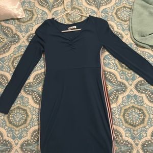 Epic Threads Blue long sleeves dress